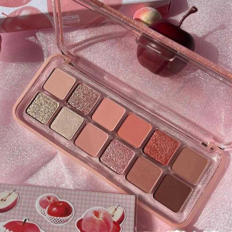 12color Eye Shadow Palette For Swollen Eyelids Matte Pearlescent eyeshadow pallete Long-lasting Natural Brightening Eyes Makeup zxx240720