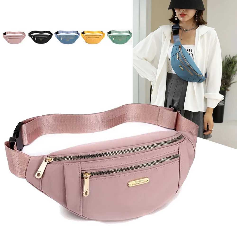 Commuter Fanny Pack Leisure Oxford Waist Bags for Ladies Students Shoulder Crossbody Chest Bags All-match Pouch Bags for WomenXJ240720