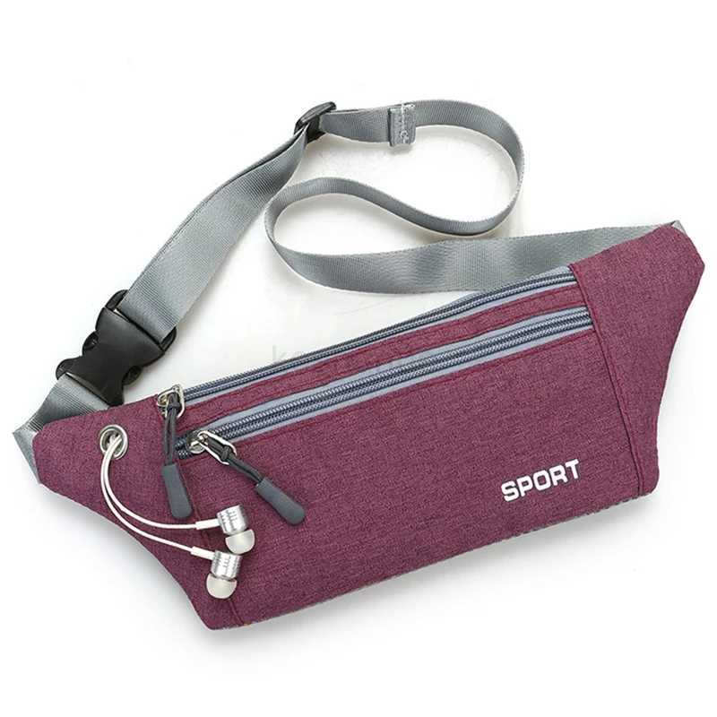 Fashion Waterproof Canvas Women Phone Bag Waist BagsXJ240720