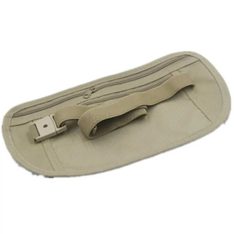 Close Fitting Invisible Waist Bag Travel Money Belt Hidden Wallet Passport Money Belt Bag Slimming Secret Safety Chest BagXJ240720