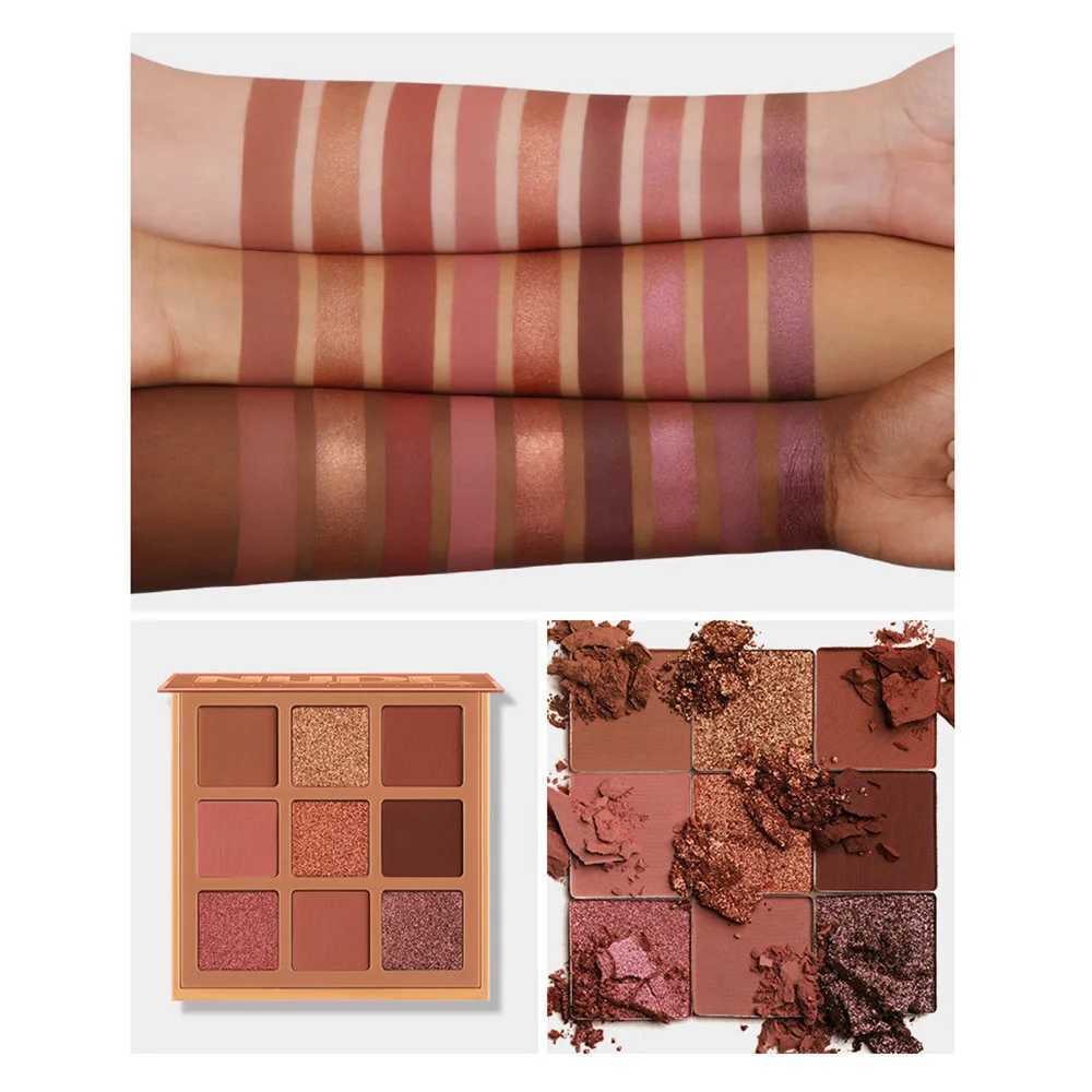 Mode eyeshadow palette 9 Kleuren Matte Oogschaduw palette Glitter oogschaduw Make-Up Naakt Make set Korea Cosmetica zxx240720
