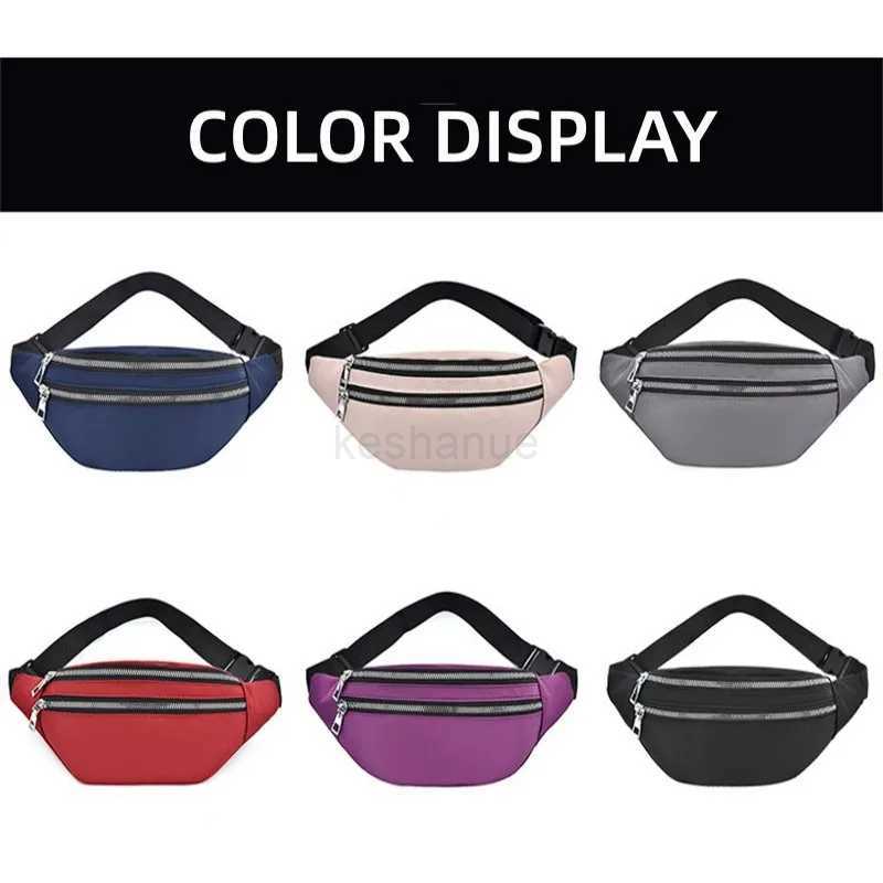 Fashion Fanny Pack Travel Shoulder Purse Belt Bag Women Waist Bag Men Belt Pouch Female Banana Bag Waterproof Phone Bag for GirlXJ240720