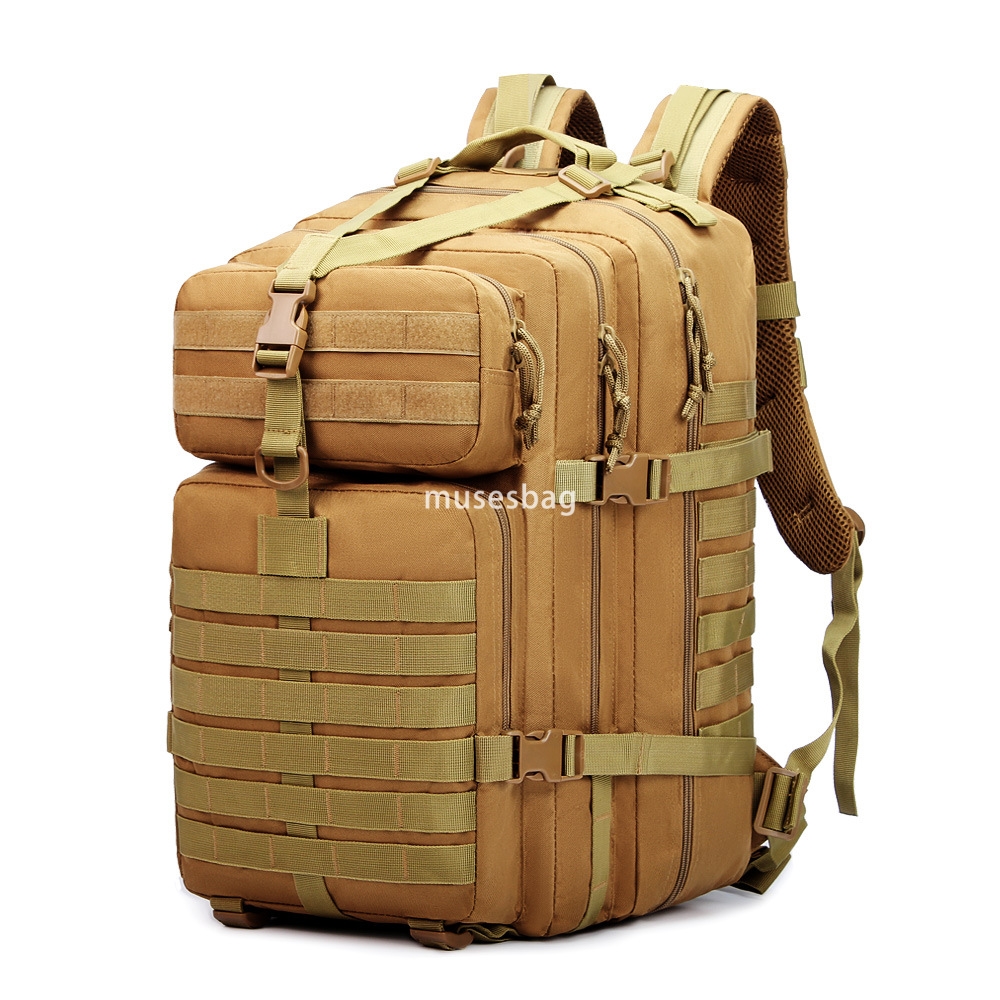 Outdoor army camouflage backpack special combat multi-functional mountaineering sports travel large capacity men's camping tactical backpack