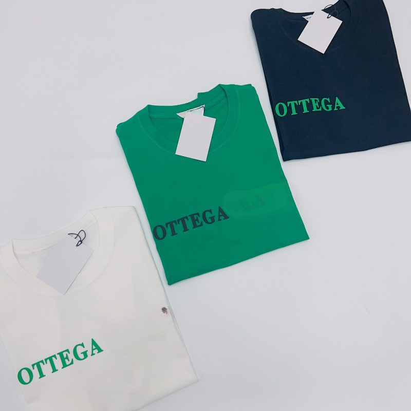 Designer Green short-sleeved women's T-three-dimensional silicone letter-printed T-shirt men's pure cotton couple trendy half-sleeved triangular top