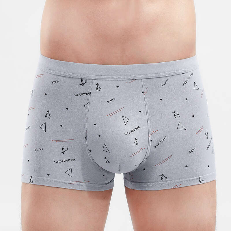 New 3D Pure Cotton Men's Printed Boxer Underwear Boxer Calecon Mens Boxers Designer Mens Underwear Designer Boxers Boxer Men Underwear Mutande