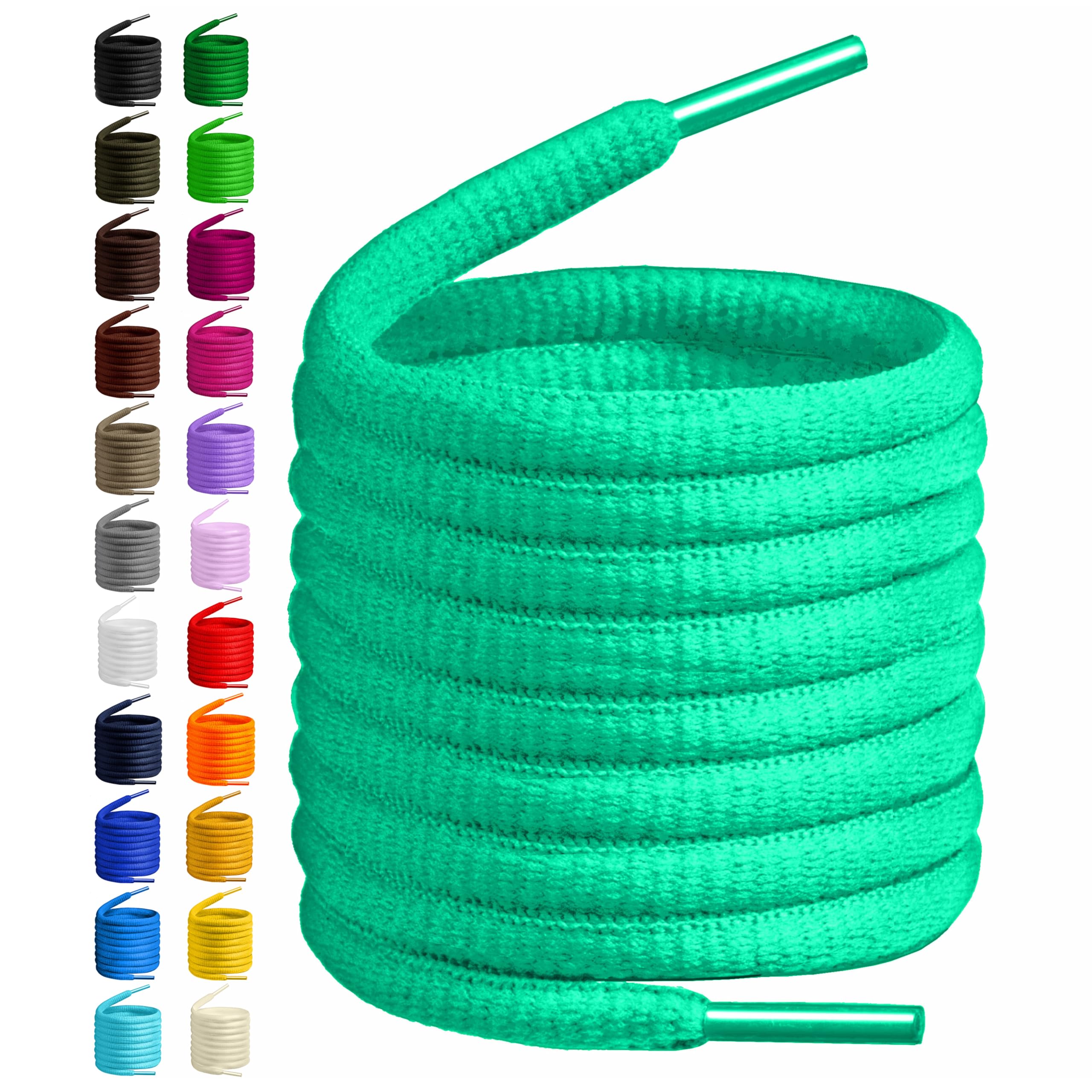 Beige Wide Block Colorful Flat Shoe Colorful Shoe Laces Fashion Canvas Shoe Laces Sneakers