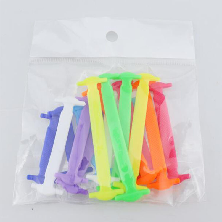 16pcs/lot No Tie Shoelace Lacing Special Silicone Elastic Shoelaces Kid Adult Sneakers Quick Shoe Lace Creative Lazy Rubber Lace