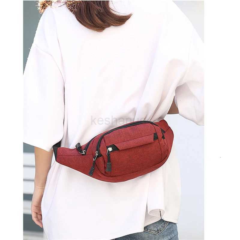 Men/Women Waist Bag Sport Fanny Packs Cycling Bag Belt Fanny Waist Pouch Outdoor Travel Racing Hiking Fitness Money Purse NewXJ240720