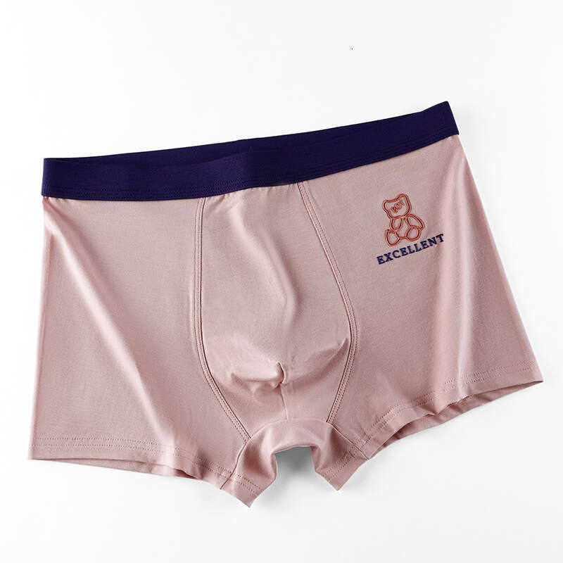Skin Friendly Printed Men's Adolescent Developmental Period Underwear, Male Student Underwear Underwear Mens Underwear Mutande Boxers Panties Box