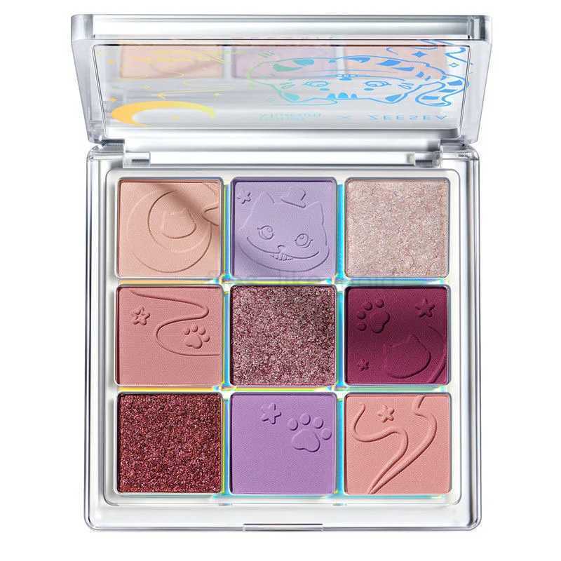 ZEESEA Alice Eyeshadow Palette 9 Colors Matte Glitter Professional Waterproof Long Lasting Eye Shadow Make Up Palette zxx240720