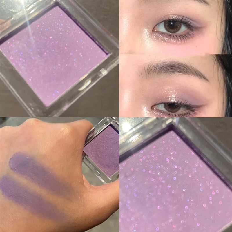 Mini Monochrome Eyeshadow Palette Green Blue Purple Matte Glitter Shadow Contour Powder Pigment Eye Base Beauty Festival Makeup zxx240720