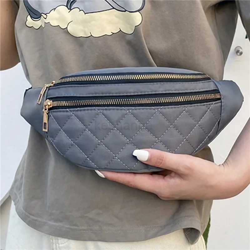 Outdoor Waterproof Sports Bag Women Pack Running Jogging Waist Bag Mobile Phone Zipper Fanny Pack Travel Chest BagXJ240720