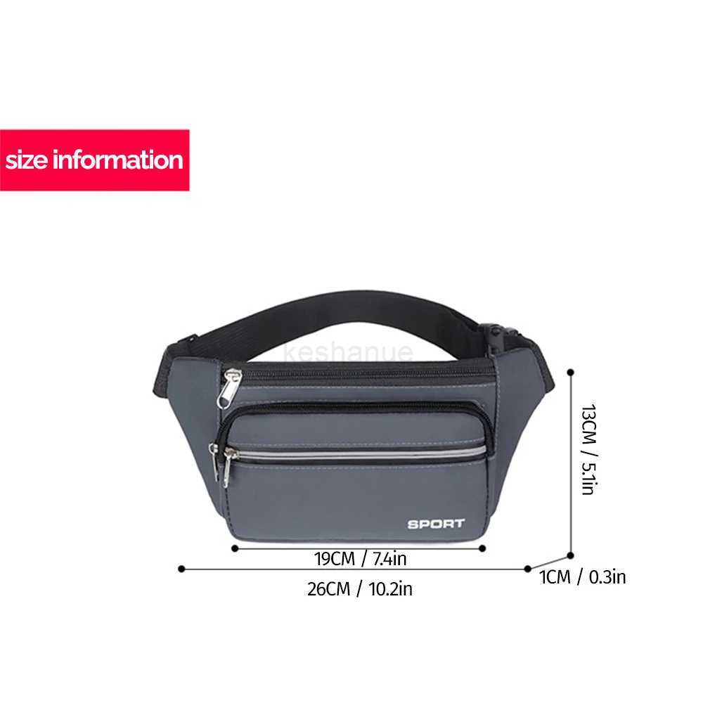 Spring Mobile Waistband Bag for Mens Multi Functional Large Capacity Waistband Bag Waterproof and Wear Resistant Work WalletXJ240720
