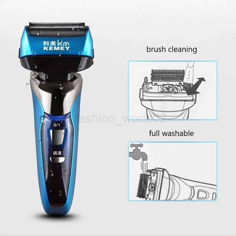 Kemei 8150 Wet Dry 3-speed Charging Electric Shaver Mens Shaver Electric Shaver Facial Shaver SystemX240720