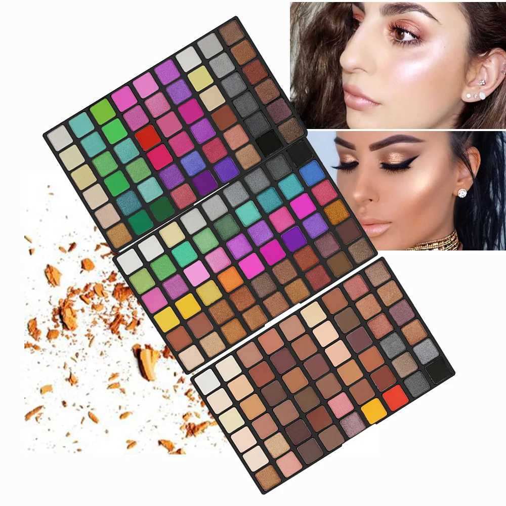 Multi-function 162 Color Shimmer Eyeshadow Makeup Palette Matte Eye Shadow Powder High-shine Sequin Nude Glitter Eyes Make Up zxx240720