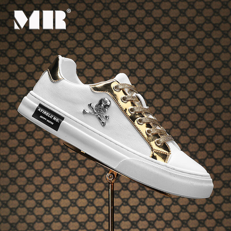 MR European Station 2023 Summer New Original Casual Board Men's Sports Skate Shoes White