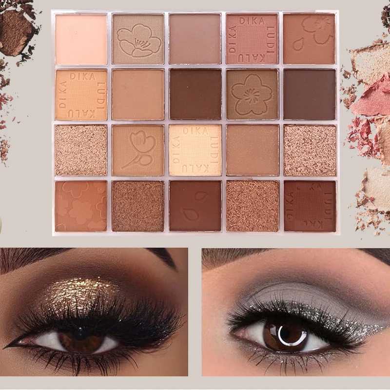 20 color eye shadow palette durable waterproof daily party easy to use Korean makeup products new beauty eye shadow trayW240730