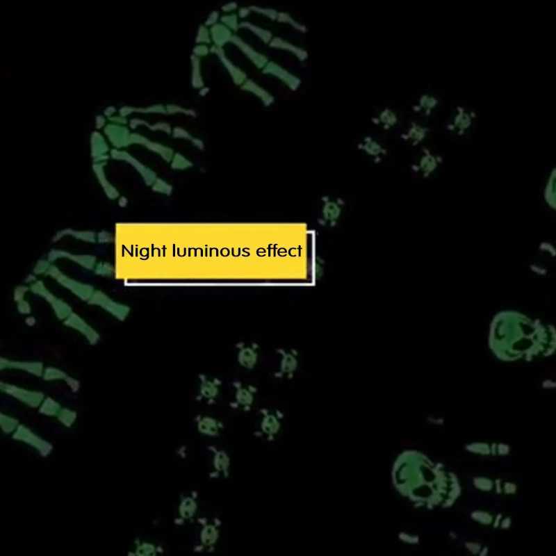 Sports Gloves Winter Cycling Full Finger Gloves Halloween Horror Skull Claw Skeleton Anti-Skid Guantes Adult Children Mitten Cycling Equipment z240720