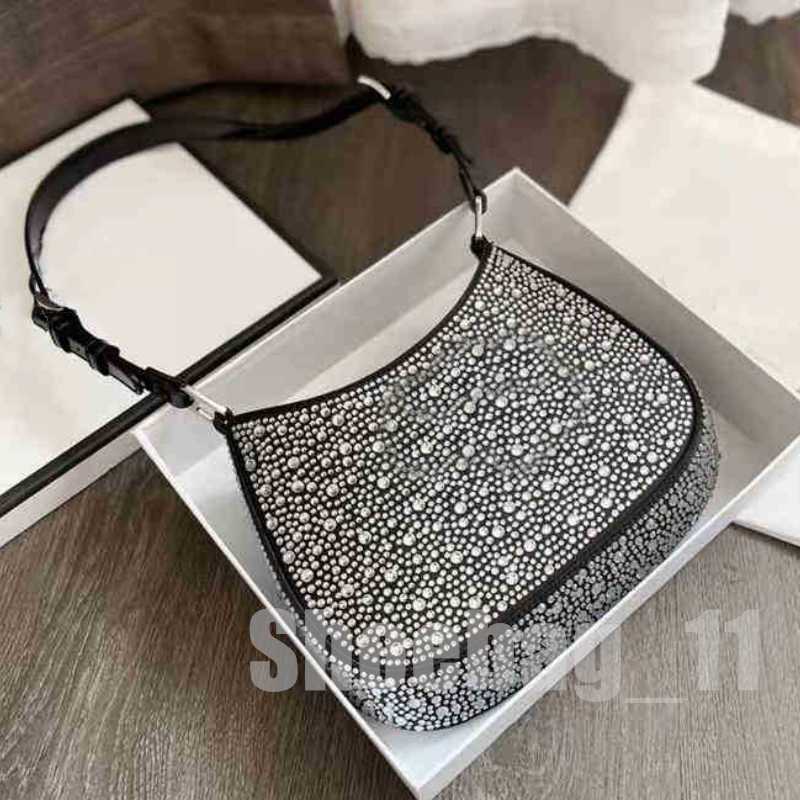 High quality evening dress bag designer bag fashionable luxury handbag diamond bag shoulder bag women's handbag rhinestone bag