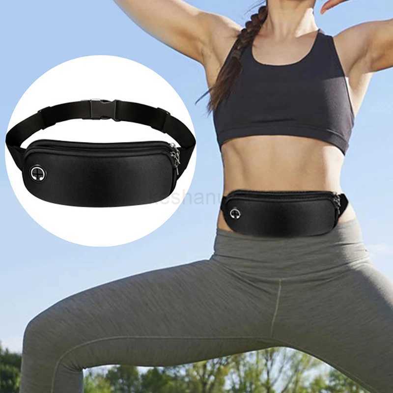 Adjustable Strap Waist Bag Running Sports Fanny Packs Phone Holder Belt Bags Waterproof Gym Fitness Pouch Causal Chest PurseXJ240720