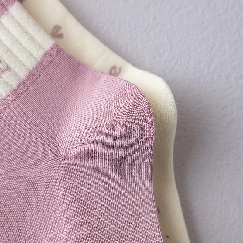 Antibacterial Womens Socks Tube Socks Long-Staple Cotton Autumn and Winter Leisure Womens Socks 240715
