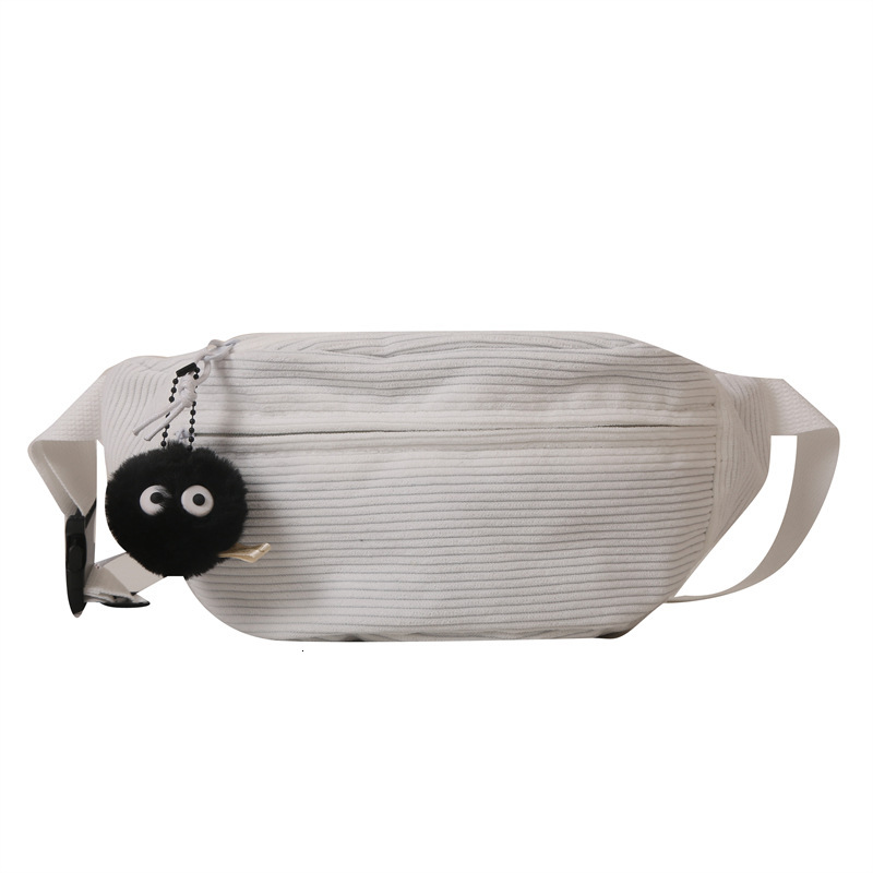 High end for women, 2023 new fashionable autumn and winter crossbody corduroy women's niche chest bag, waist bag H7.20#11 ddmypanda 7cb