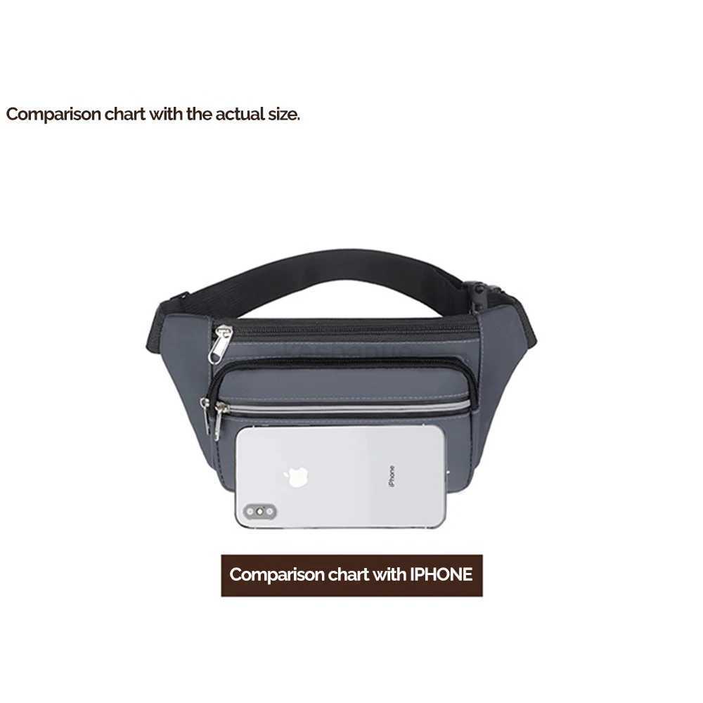 Spring Mobile Waistband Bag for Mens Multi Functional Large Capacity Waistband Bag Waterproof and Wear Resistant Work WalletXJ240720