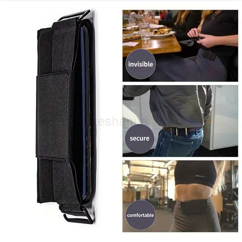 1pcs slim running phone belt bag money belt for travel hidden portable mini Fanny pack pocket belt bagXJ240720
