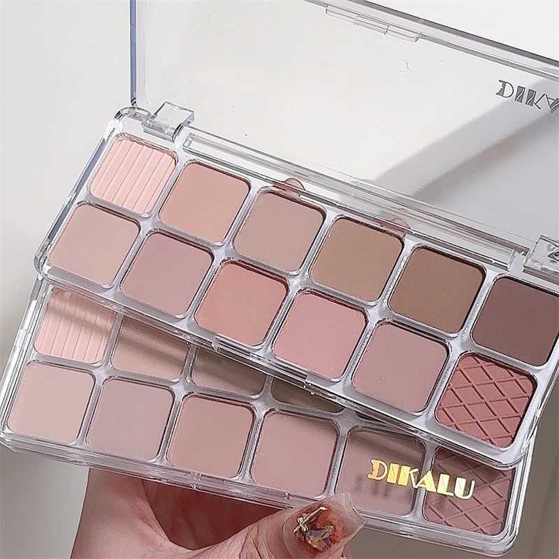 Fashion Women Charm Makeup Matte Pearly Glitter Finish Eye Shadow Palette Long Lasting Daily Use Eye Pigments Pallete 2024 zxx240720