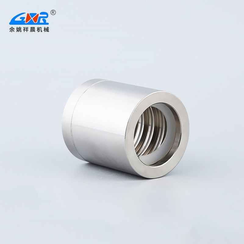 Manufacturer supplies stainless steel sleeve, standard buckle type hose joint sleeve, high-pressure oil pipe joint, iron sleeve