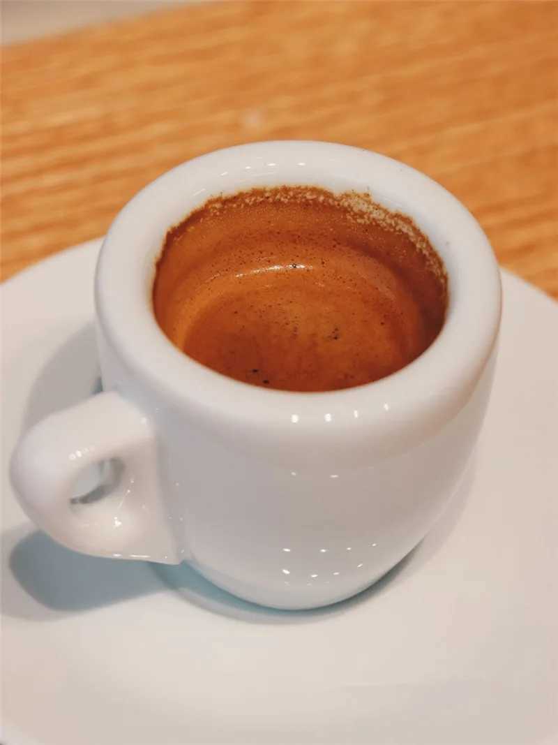 60ml Italian Espresso Cup Saucer Set Professional Contest Level Latte Coffee Mug Ceramic Thick ESPRESSO SHOT Cappuccino TumblerB240720