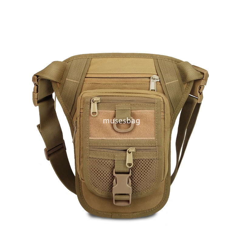 New printed outdoor sports cycling waist and leg bag outdoor tactical leg bag men's bag casual sports waist bag camouflage fishing gear bag