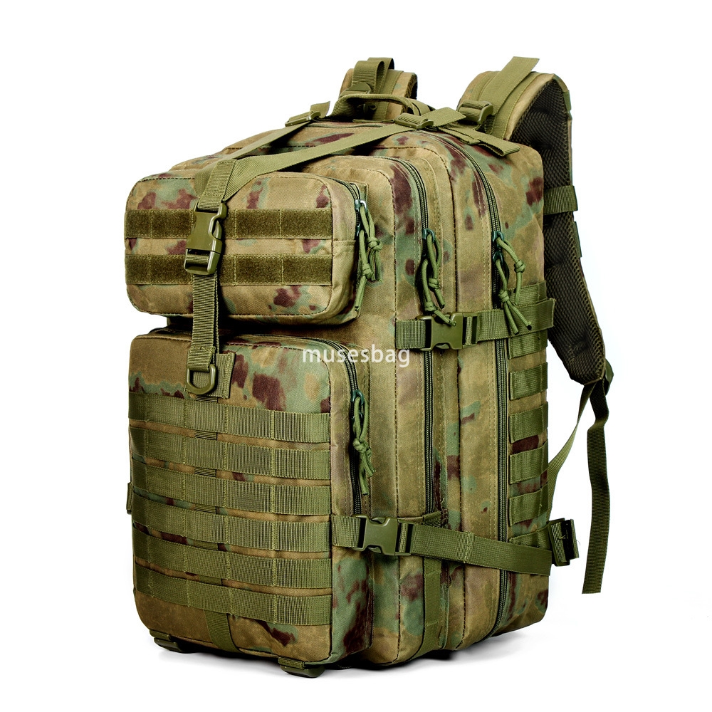 New Outdoor Military Camouflage Backpack Special Operations Multi functional Mountaineering Sports Travel Large Capacity Men's Camping Tactical B