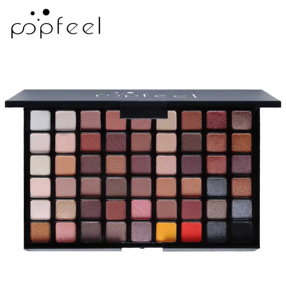 54 Colors Eyeshadow Palette Professional Makeup Shimmer Matte Eyes Shadow Colorful Sexy High Pigmented Fine Texture Cosmetics zxx240720