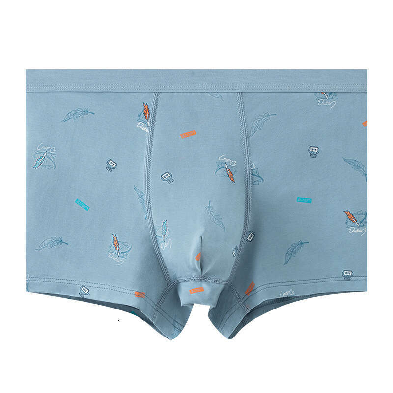 50 New Underwear Breathable Printed Four High Quality Leather Horse Cotton Men's Flat Corners Calecon Boxers for Men Designer Boxers Men Mens Box
