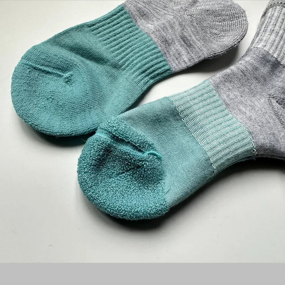 Womens Merino Wool Cushioned Hiking Socks 50% Merino Wool Lightweight Moisture Wicking Cycling Socks Running Tennis Sports Socks 240715