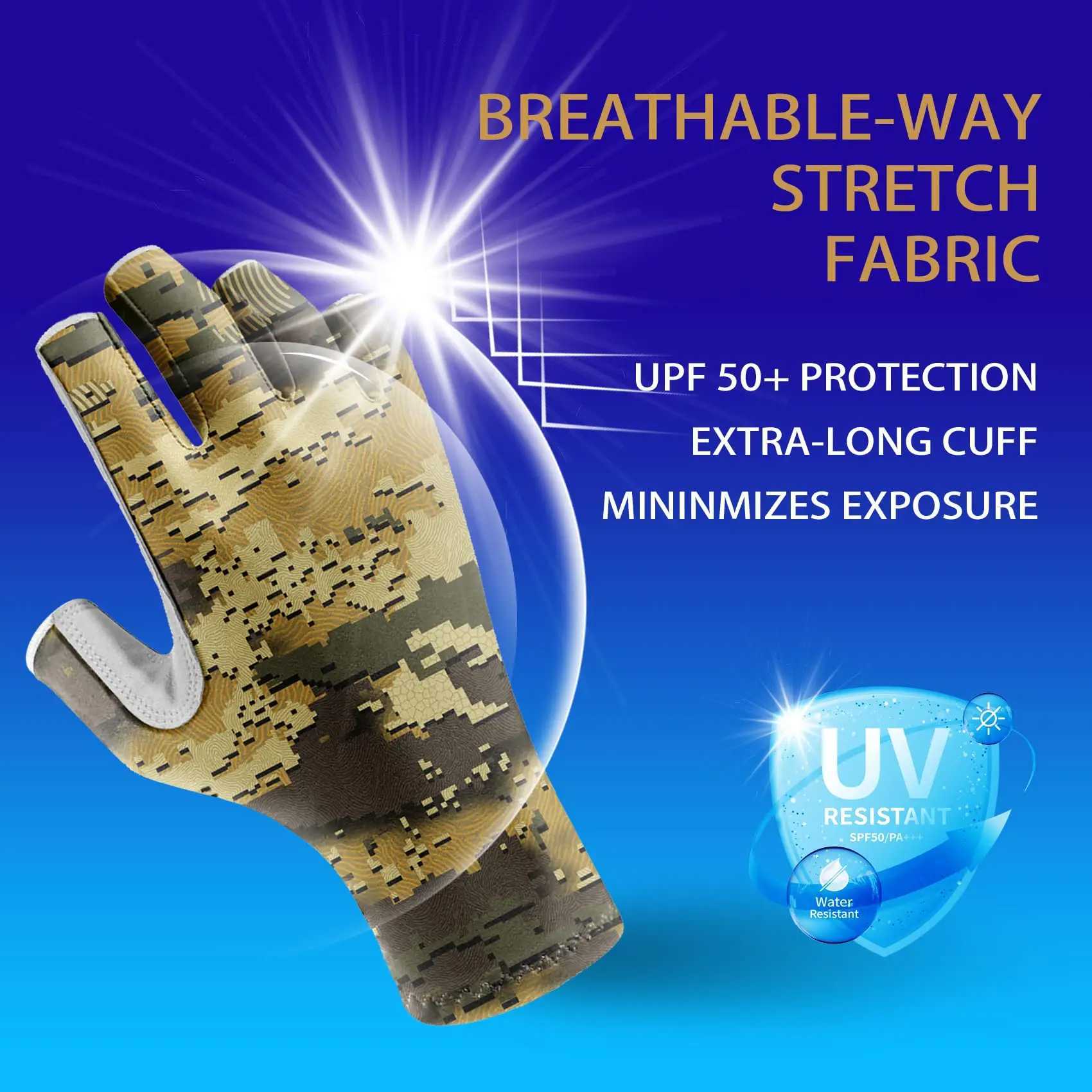 Sports Gloves Riverruns Fingerless Fishing Gloves are designed for Men and Women Fishing Boating Kayaking Hiking Running Cycling z240720