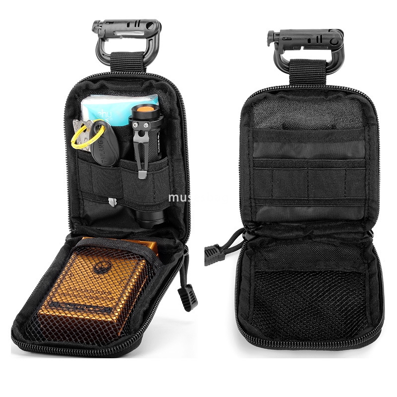 Outdoor multifunctional medical emergency storage bag Molle tactical waist bag EDC tool kit military enthusiast accessory kit