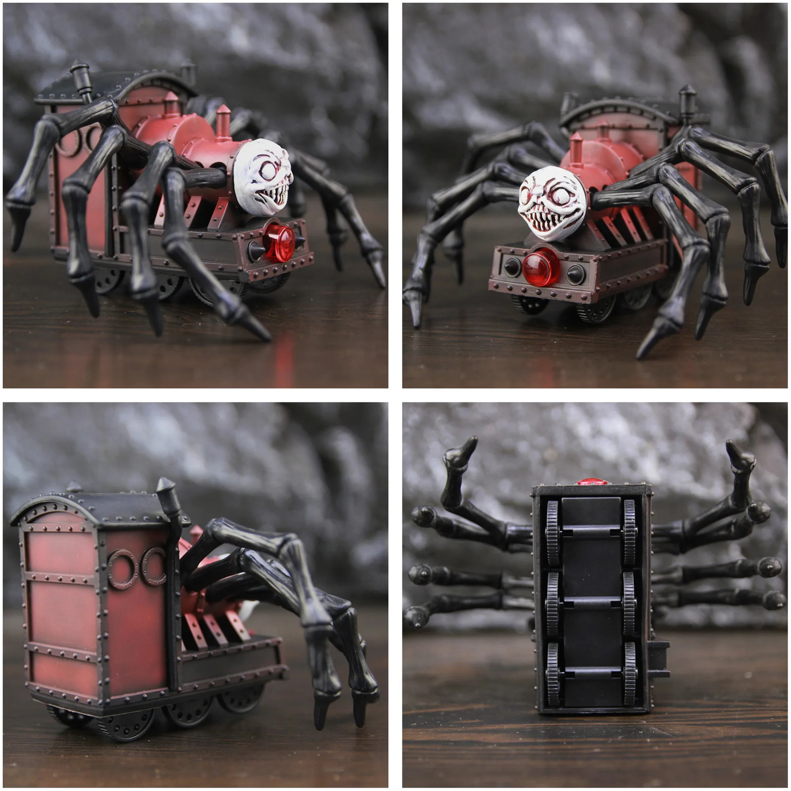 Collection Choo Charles 9cm Tall Action Figure Statue Figurine Thomas Spider Train Adventure Horror Games Toys Doll Model 240717
