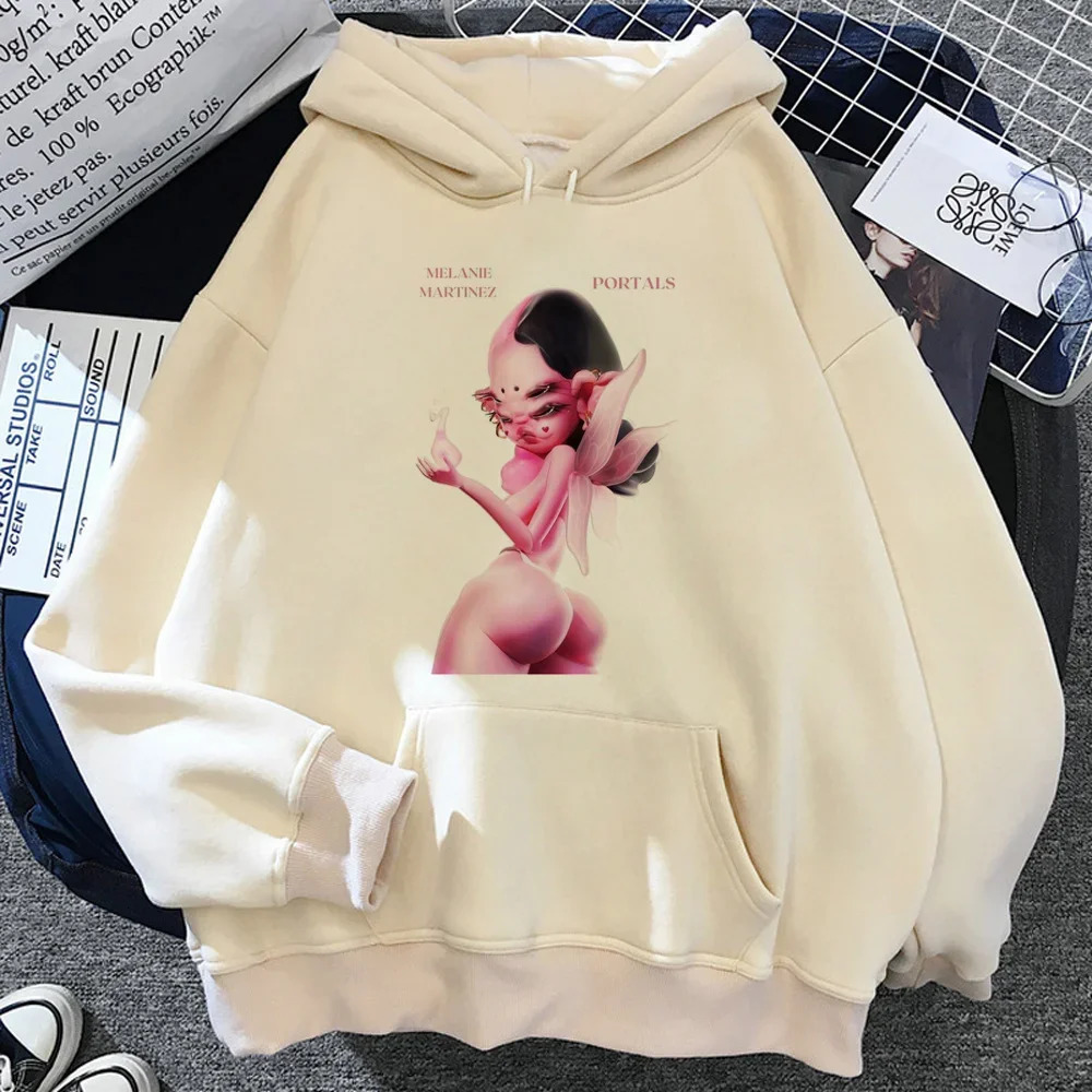 Melanie Martinez hoodies women Winter streetwear y2k aesthetic japanese sweater female Korean style Hood 240710
