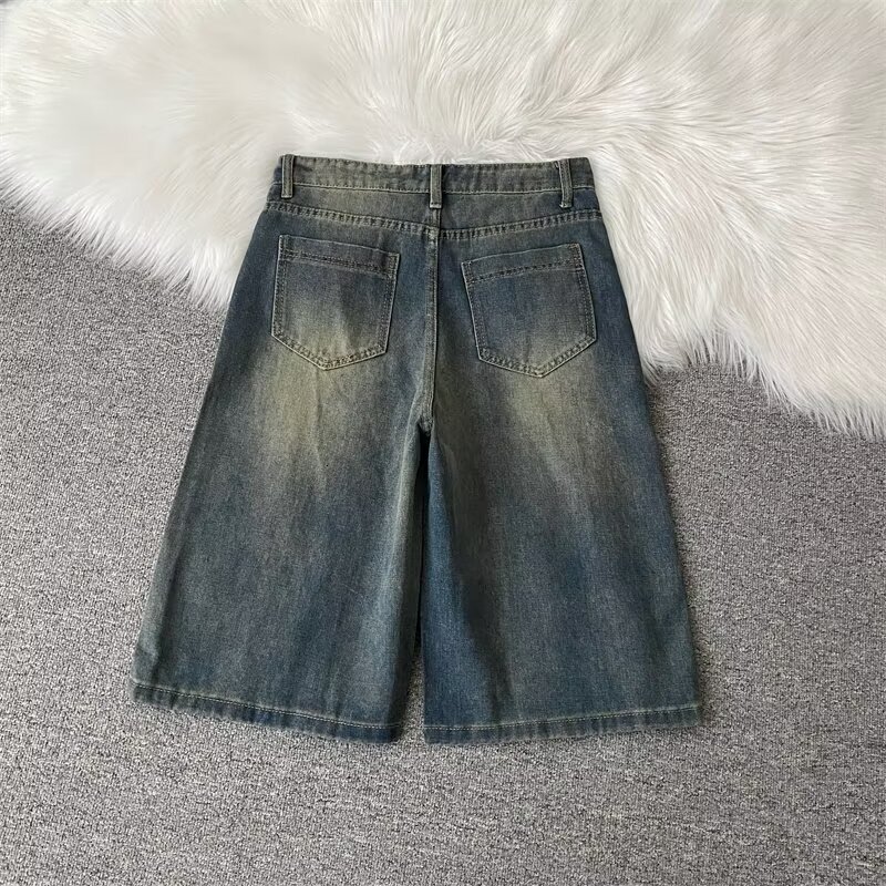 Designer Men's Hiking Jeans - Ripped Hip Hop High Street Fashion Brand, Cotton Blend, Close-fitting Motorcycle Embroidery Pants