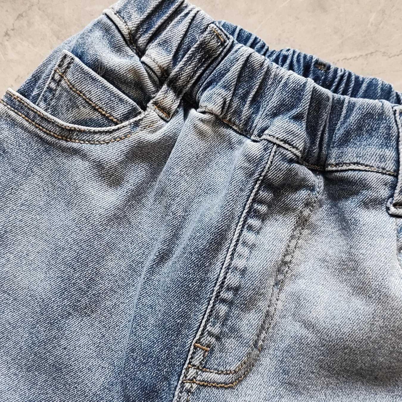 5-year childrens jeans Trouser elastic waist spring and autumn soft denim jeans childrens jeans 5109-13W240718