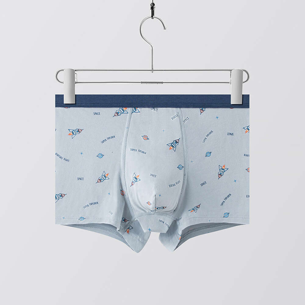 50S Trendy Pure Cotton U Convex 3D Teen Men's Printed Adolescent Student Underwear Male Men Underwear Boxer Shorts Mutande Men Boxers Boxers for 