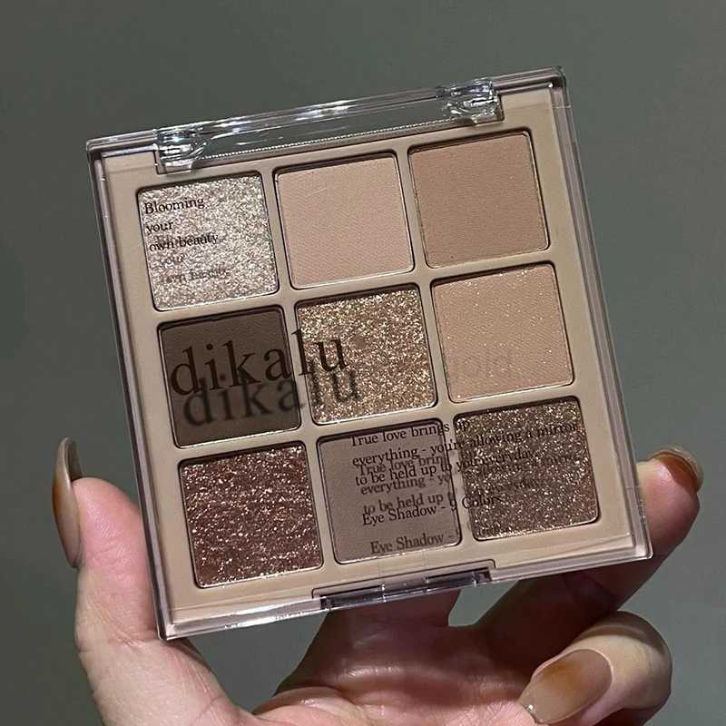 9 Colors Eye Shadow Palette Glitter for Eyes Makeup High Pigment Bright Shadows Long Lasting Waterpoof Korean Womens Makeup zxx240720
