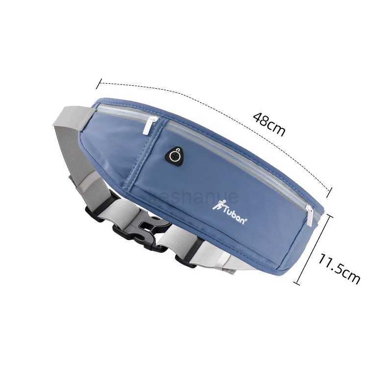 Portable sports waist bag for men and womens running mobile phone outdoor hiking fitness and close fitting waist bagXJ240720