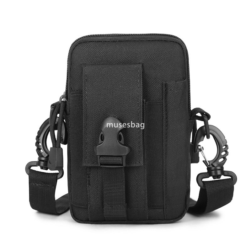 New tactical waist bag outdoor sports running bag wearing belt men's and women's hanging bag mobile phone mini waist bag