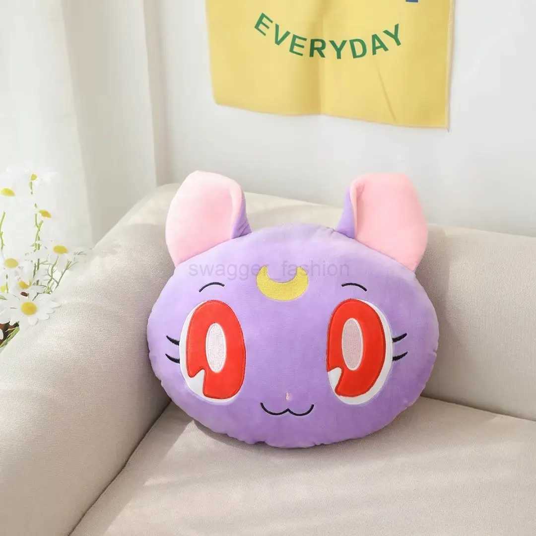 Anime Sailor Moon Plush Pillow Kawaii Tsukino Usagi Plushies Room Decor Chiba Mamoru Stuffed Doll Girlish Gifts Birthday PresentB270720