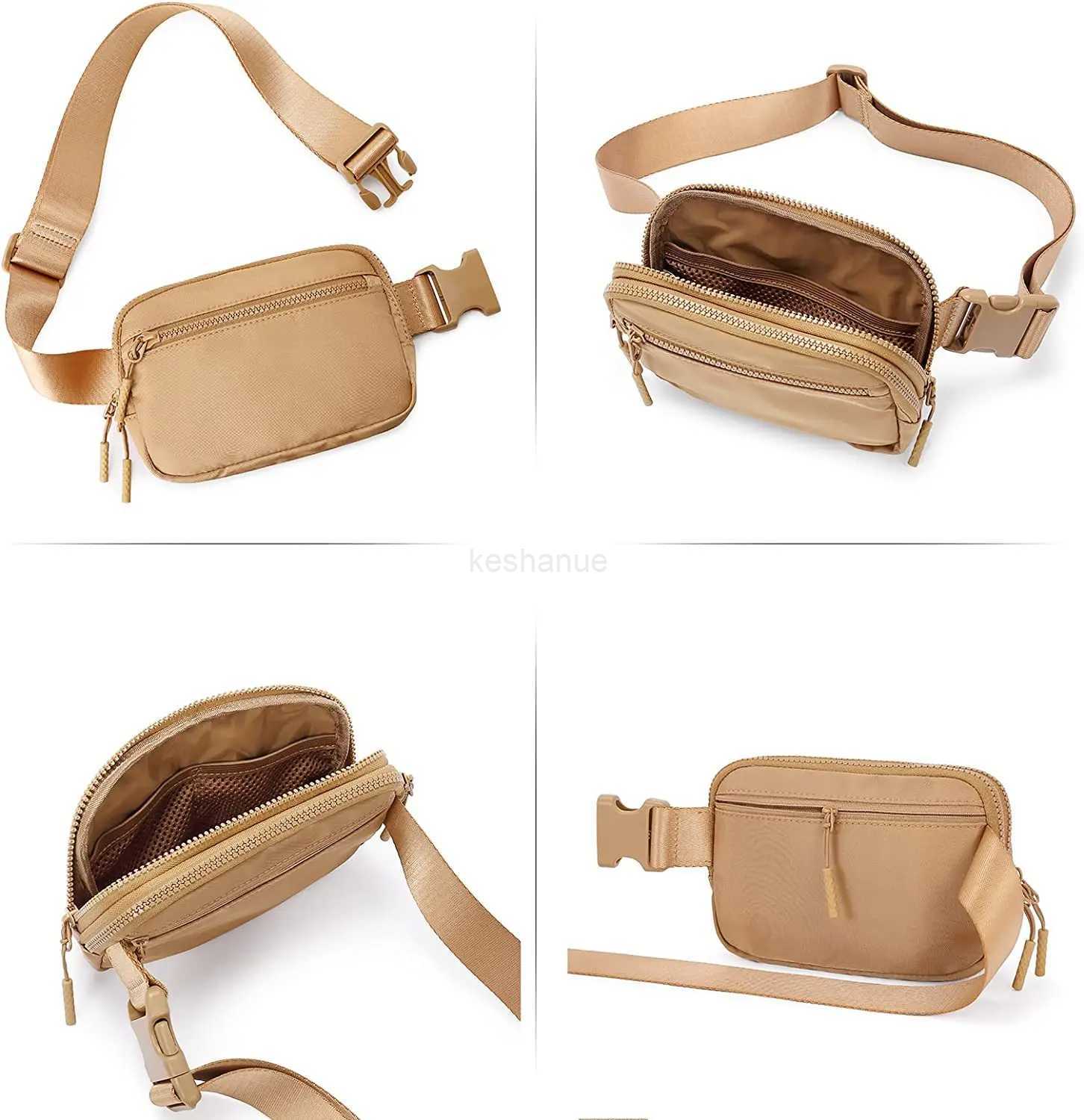Women Waist Bags Fanny Pack Zipper Chest Bag 2023 New Outdoor Sports Crossbody Bag Casual Travel Belt Bag Pocket Money Pouch BagXJ240720