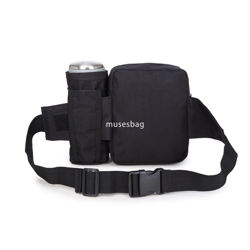 New waterproof fabric tactical kettle bag military enthusiast leisure outdoor bag men's and women's sports small bag camouflage travel waist
