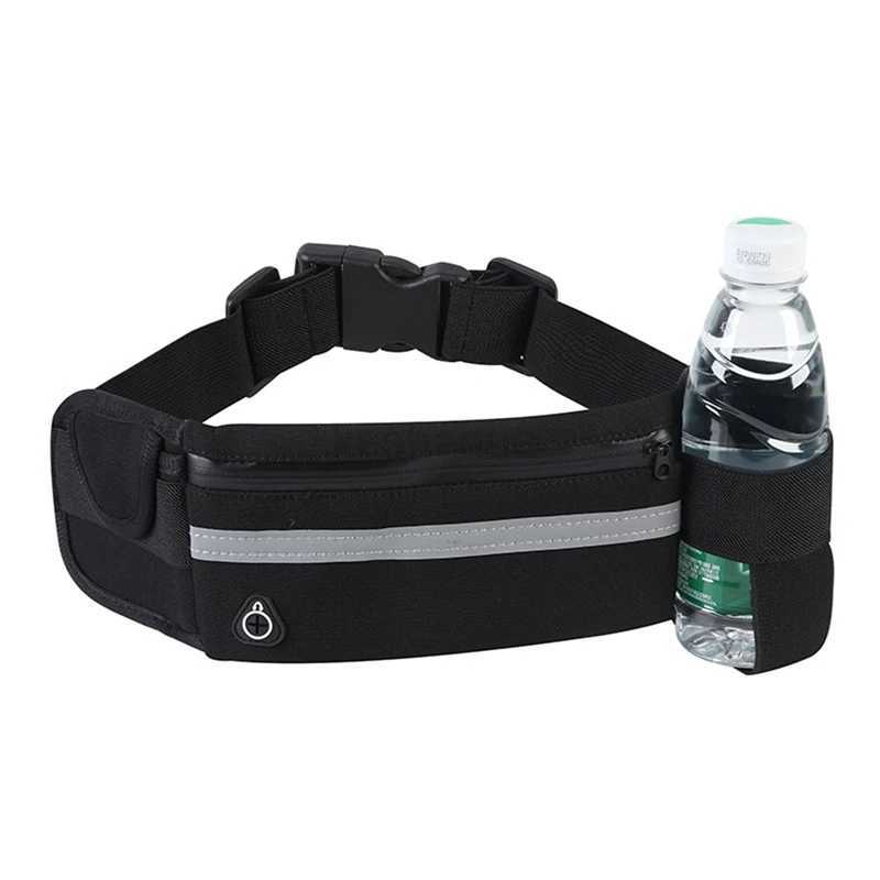 Outdoor Running Fanny Pack Sports Belt Wasit Bag Pockets Unisex Hiking Climbing Bag Marathon Mobile Phone Wallet Bottle HolderXJ240720